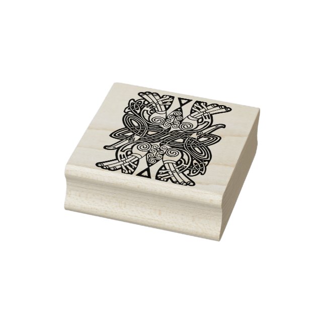 Carimbo de ilustração de animais celtas (Carimbo)