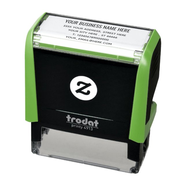 Carimbo de Informações do Nome do Endereço Persona (Produto)