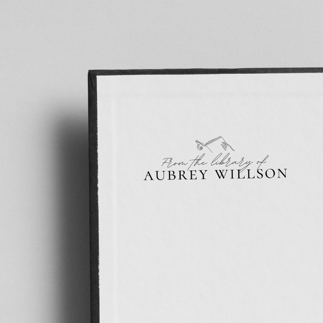 Carimbo de livro de nome personalizado (Criador carregado)