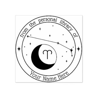 Carimbo de Livro Zodiac Personalizado