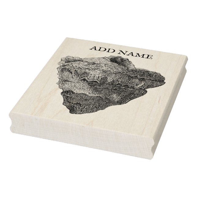 Carimbo de Madeira de Mapeamento de Shell Personal (Carimbo)