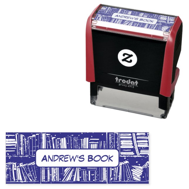 Carimbo de mangá personalizado do Bibliotecário (In Situ)