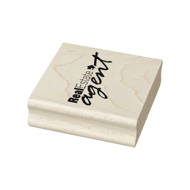 Carimbo de marca do agente imobiliário (Carimbo)