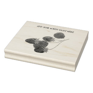 Carimbo de Morango Personalizado