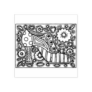 CARIMBO DE MOUSE E DE BORRACHA DE CALÇADO