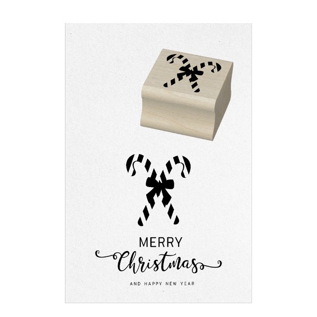 Carimbo de Natal Candy Cane (christmas stamp)