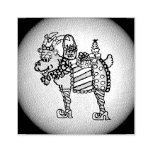 Carimbo de Natal Engraçado