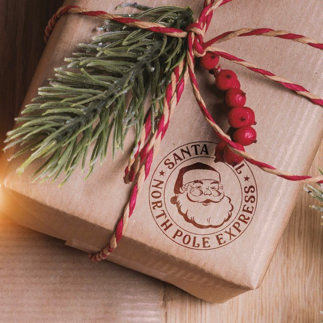 Carimbo de Natal Entrega Especial Carimbo de Papai (Criador carregado)