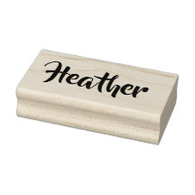 Carimbo de Nome de Borracha Personalizado
