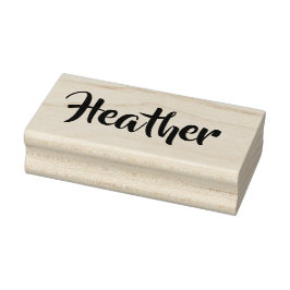 Carimbo de Nome de Borracha Personalizado