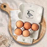Carimbo de Ovos de Pato Vintage<br><div class="desc">Personalize a sua empresa com este selo de caixa de ovo vintage com uma bela ilustração de pato e o seu nome comercial e especificações de produto arredondados no fundo e no topo. Você pode escolher diferentes tamanhos do selo e fazer dele um selo de ovo ou um selo de...</div>