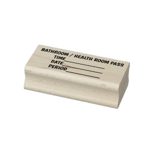 CARIMBO DE PASSAGEM DO BANHEIRO DO PROFESSOR