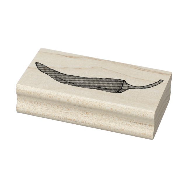 Carimbo de Pimenta Quente-Picante Red Chili Chile (Carimbo)