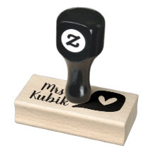 Carimbo de Professor Amor Personalizado