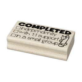 Carimbo de Professora Concluído