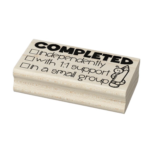 Carimbo de Professora Concluído (Carimbo)