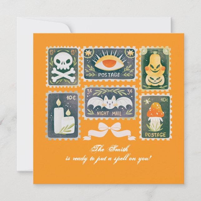 Carimbo de Pumpkin da Época de Veneno Retroativo P (Frente)