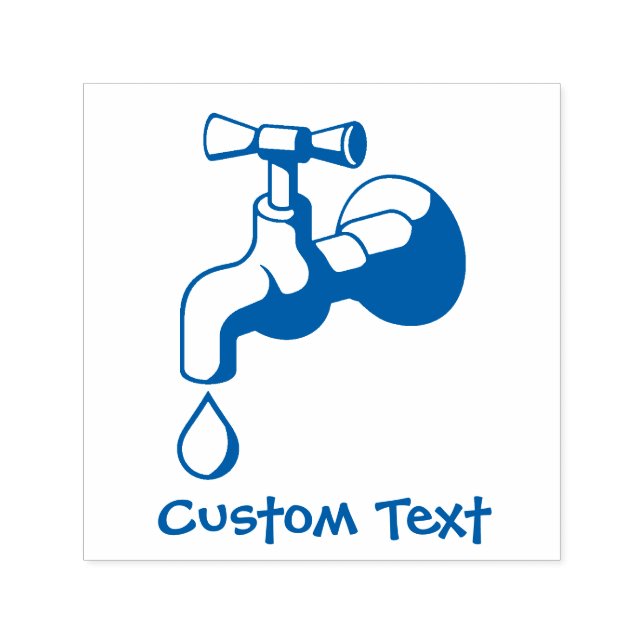 Carimbo de Tocar Autocolante (Design)