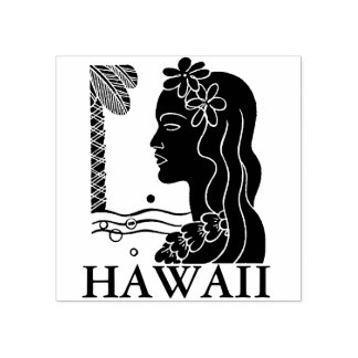 Carimbo de VIAGEM de borracha HAWAII