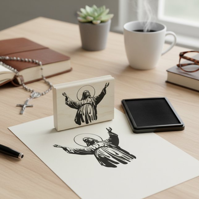 Carimbo Jesus (Jesus Rubber Stamp)