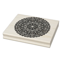 Carimbo Medalhão de Borracha do Círculo Celular