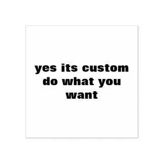 carimbo personalizado