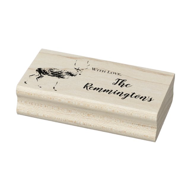 Carimbo Personalizado Caça À Floresta Do Pau Do Ca (Carimbo)