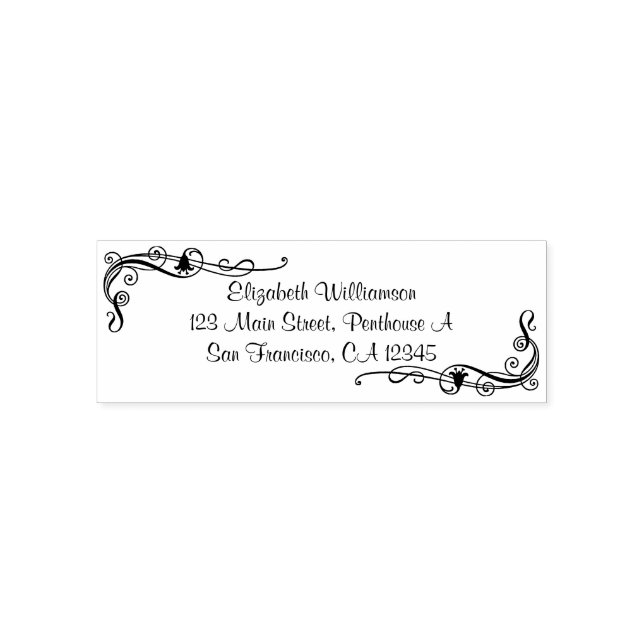 Carimbo personalizado com espirros com flores (Design)