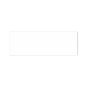 Carimbo personalizado de 2,65" x 0,9"