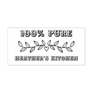 Carimbo Personalizado de Arte sobre Madeira para P