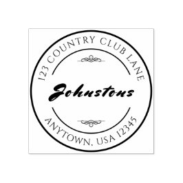 Carimbo Personalizado de Borracha de Assinatura Do