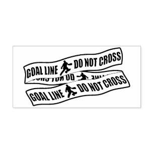 Carimbo Personalizado De Goalie De Hóquei Em Campo