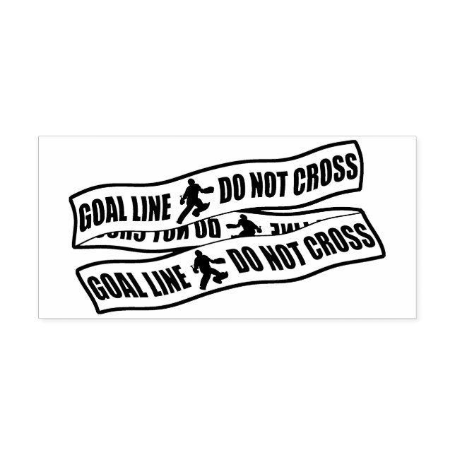 Carimbo Personalizado De Goalie De Hóquei Em Campo (Design)