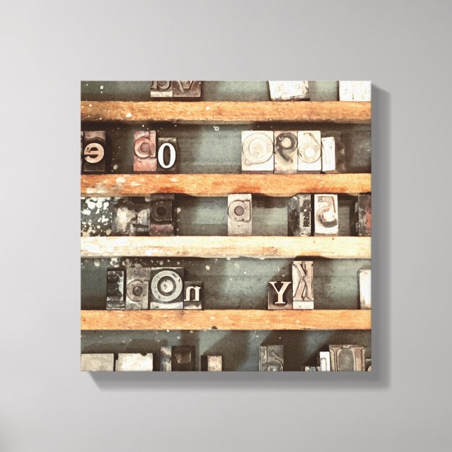 carimbos de blocos de impressão antigos (Frente)