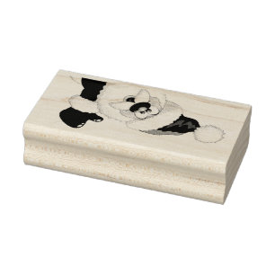 Carimbos de madeira/Papai Noel