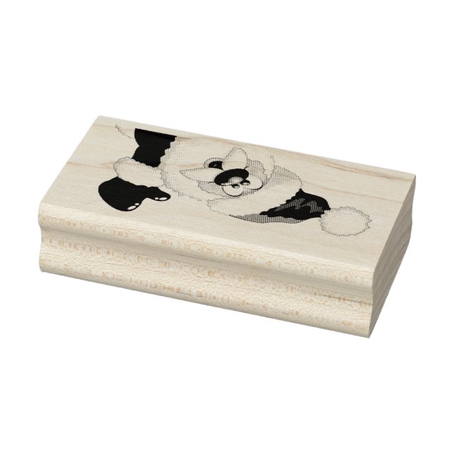 Carimbos de madeira/Papai Noel (Carimbo)