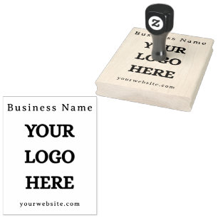 Carimbos personalizados simples para negócios