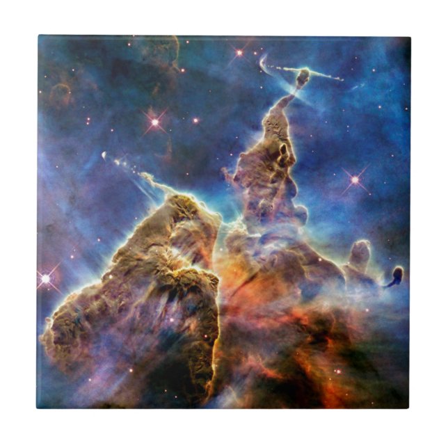 Carina Nebula Mystic Mountain Foto do Espaço Exter (Frente)