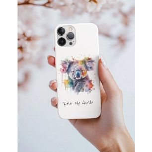 Carinhos de Coala em Cor, personalizado