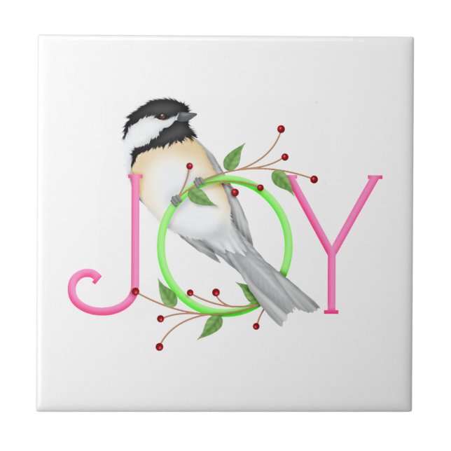 Carinhoso Chickadee "Alegria" (Frente)