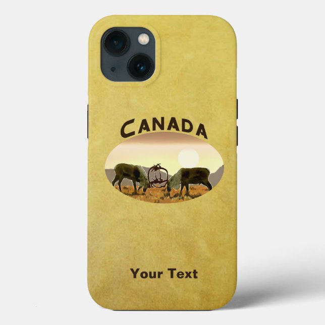 Cariou Duel - capas de iphone de Casaco do Canadá (Verso)
