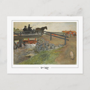 Carl Larsson #134 - Cartão postal de arte fina