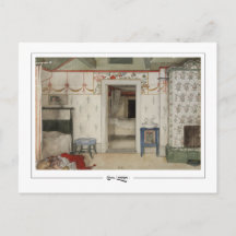 Carl Larsson #393 - Cartão postal de arte fina