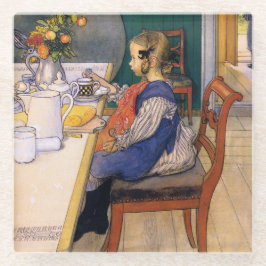 Carl Larsson A Tardio Risers Miserável Café Da Man