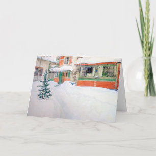 Carl Larsson - Algodão de Cartão de Natal Personal