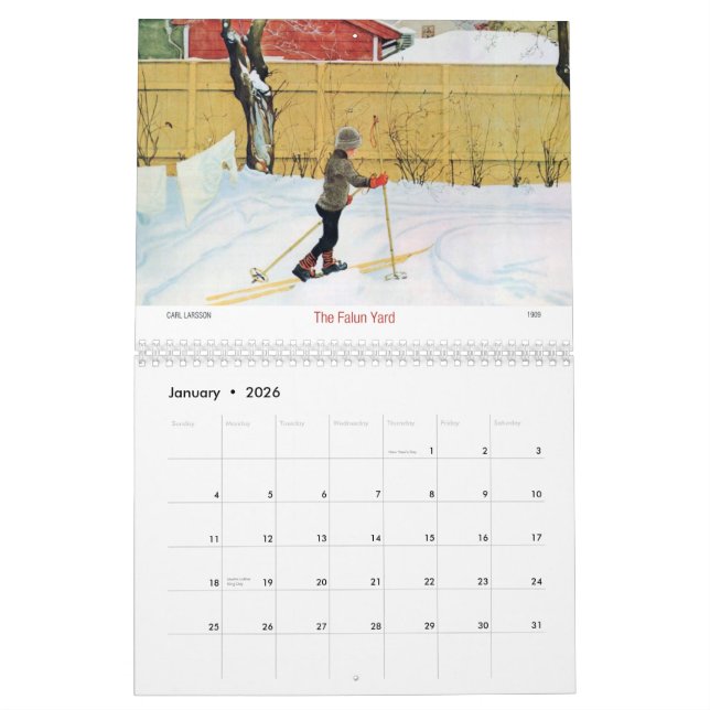 Carl Larsson fora do calendário das portas 2015 (Jan 2026)