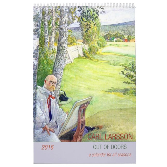 Carl Larsson fora do calendário das portas 2016 (Capa)