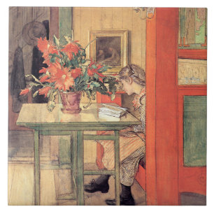 Carl Larsson - Lisbeth Reading