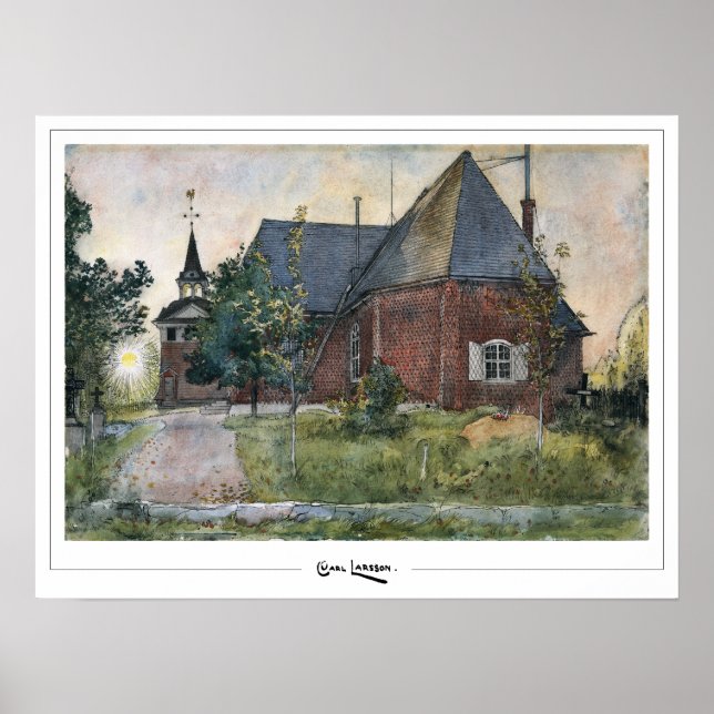 Carl Larsson Zedign Art Poster nº 194 (Frente)