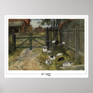 Carl Larsson Zedign Art Poster nº 261